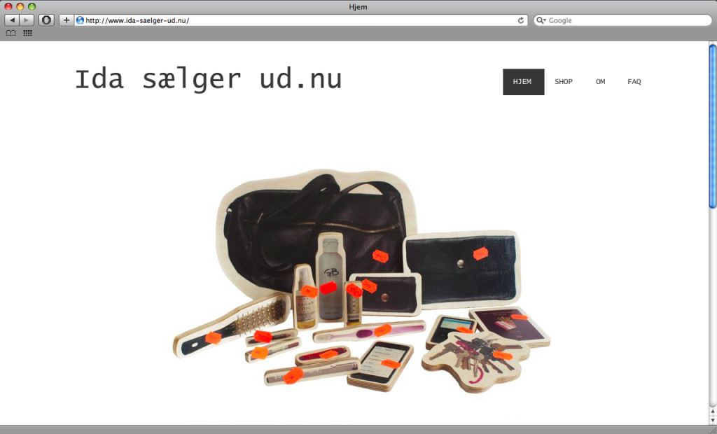 sell out, ida sælger ud.nu, produckts, price