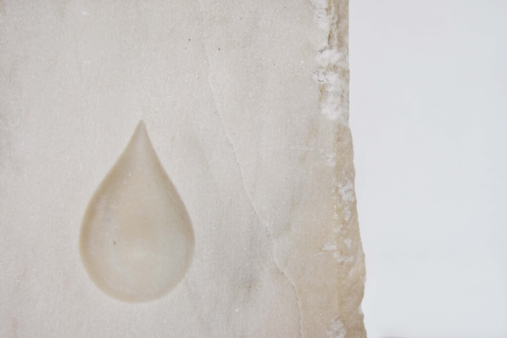 marble drop water