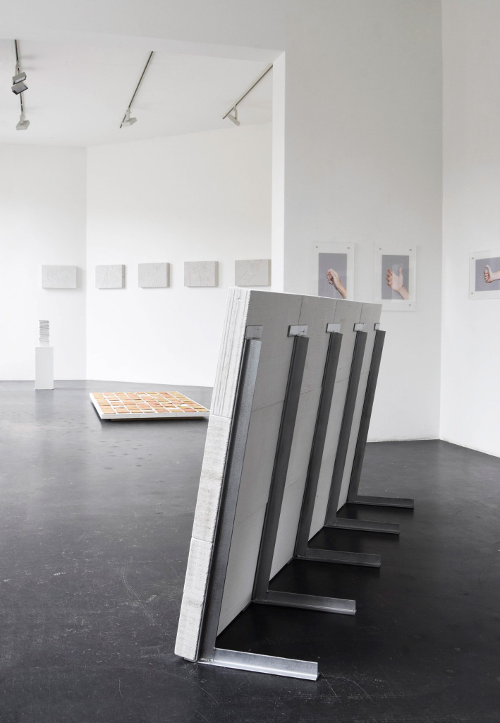 exhibition ceramics marble relief steel concrete 
