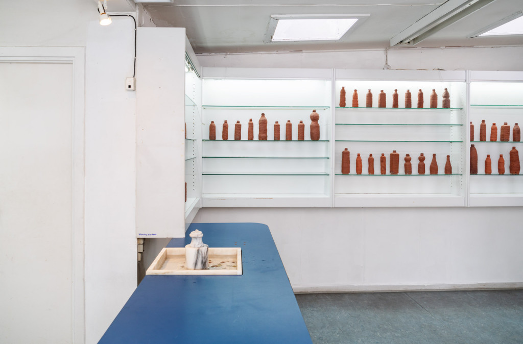Installation view, Constantly Sipping from the Wishing Well