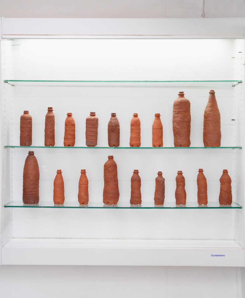 Containers 1-60, Installation view, Constantly Sipping from the Wishing Well