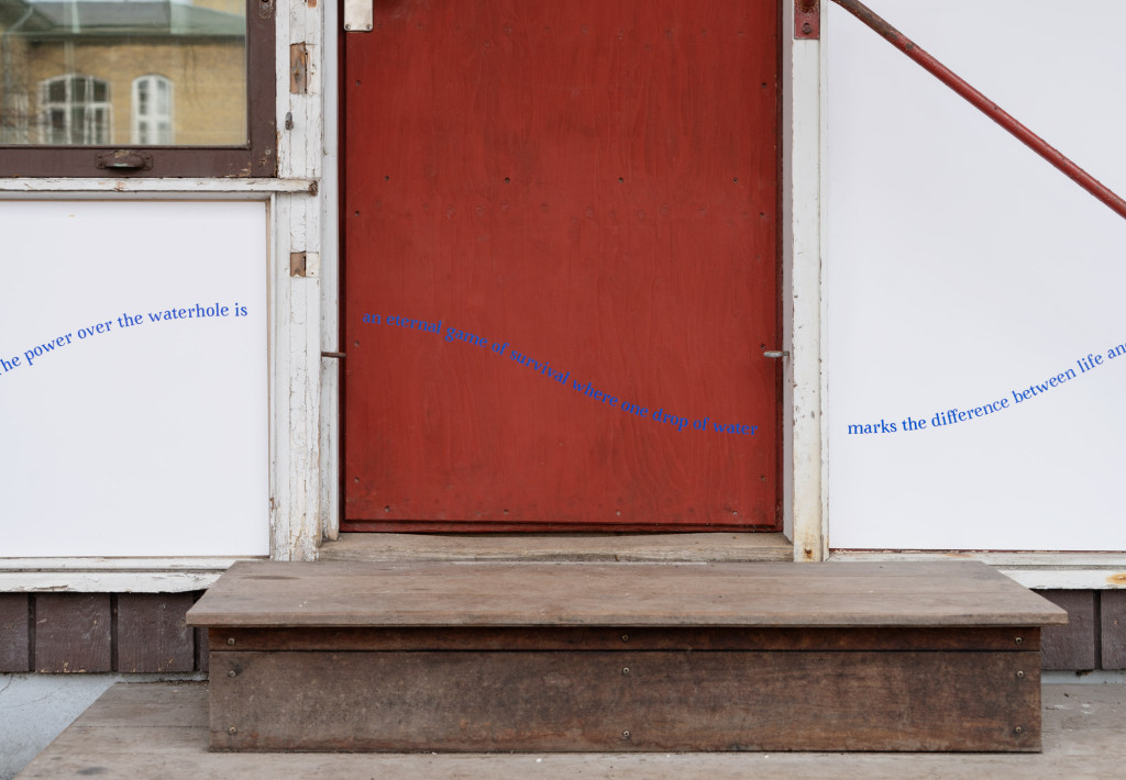 Installation view, Constantly Sipping from the Wishing Well